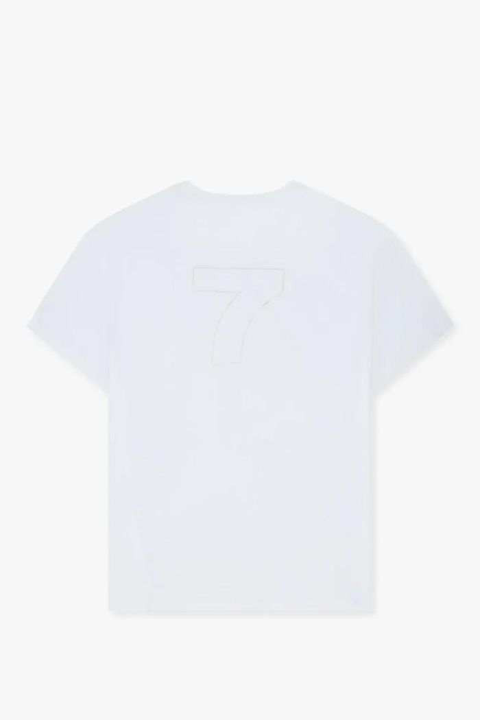 7 Days Active, Organic Oversize Tee, Brilliant white